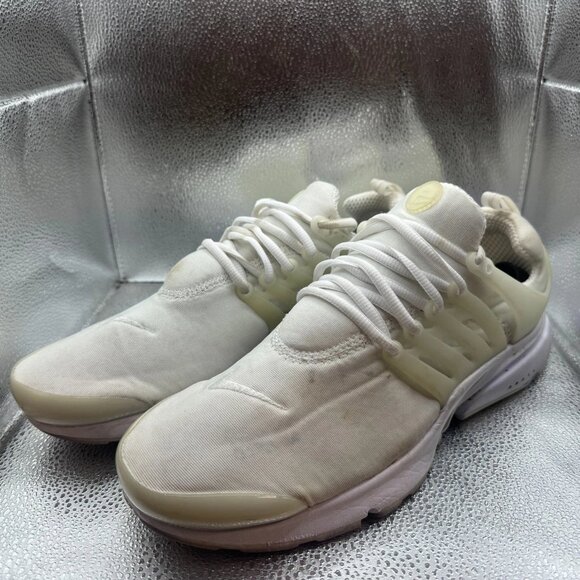 Size 13 Nike Air‎ Presto Triple Mens White Running Sneaker Shoes CT3550-100 - Picture 2 of 10